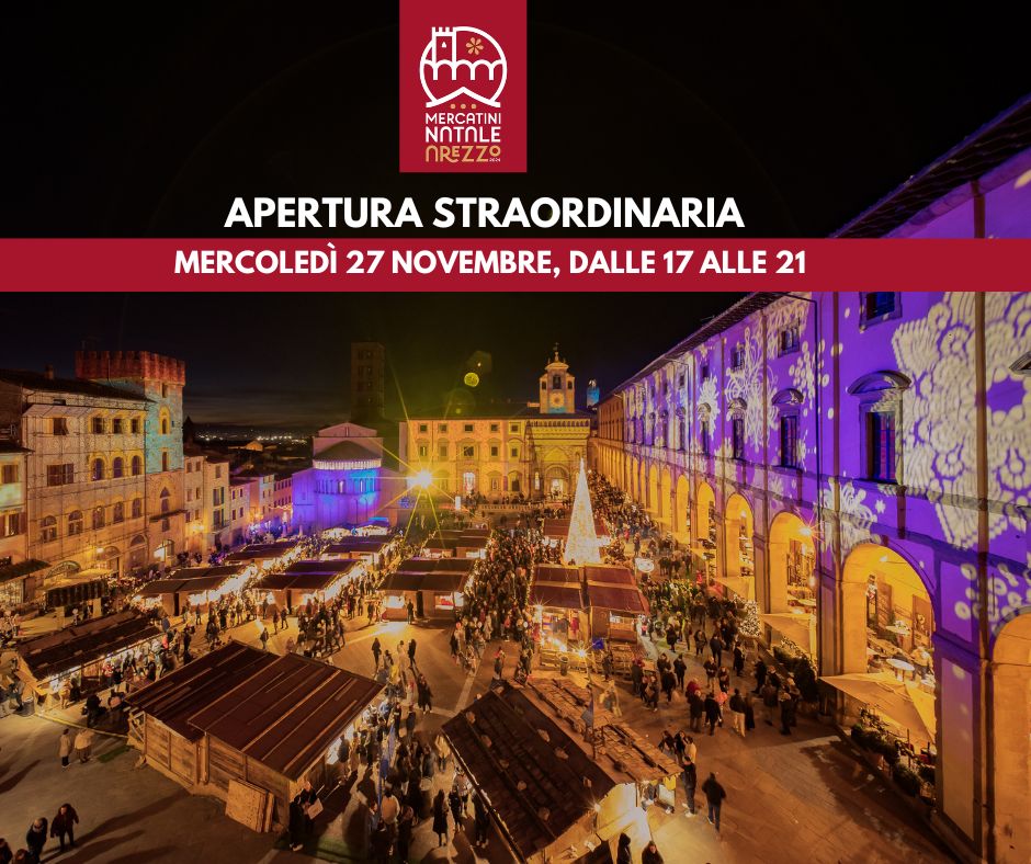 Villaggio Tirolese Apertura Straordinaria Mercoledi Novembre Mercatini Di Natale Arezzo