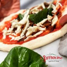 pizza margherita riquadrata