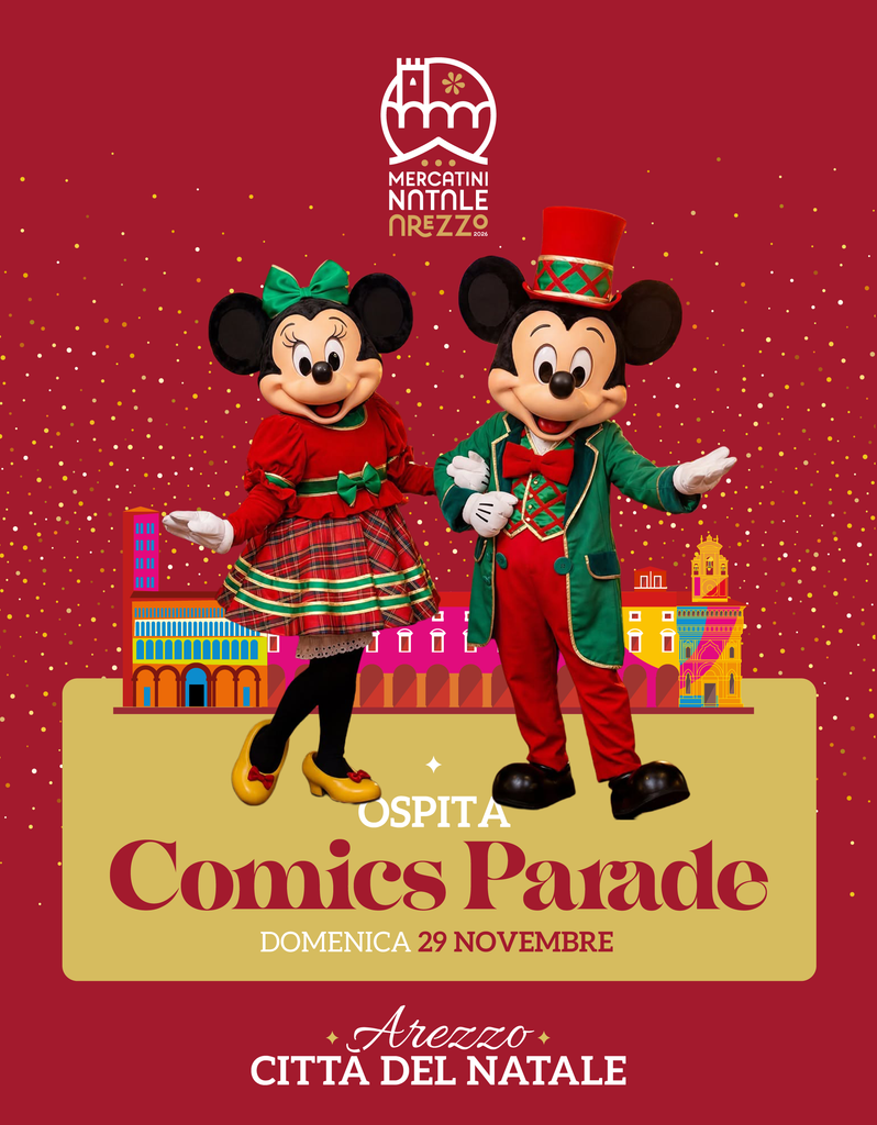 LA GRANDE PARATA AD AREZZO CITTA' DEL NATALE, DOMENICA 29 NOVEMBRE CHRISTMAS PARADE
